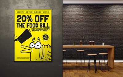 HOME 2 Poster Design for The Duck, Westbourne